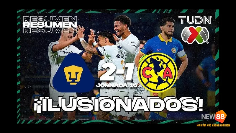 Cầu thủ của Club America đang tung cú sút mạnh vào khung thành của UNAM Pumas Cầu thủ của Club America đang tung cú sút mạnh vào khung thành của UNAM Pumas